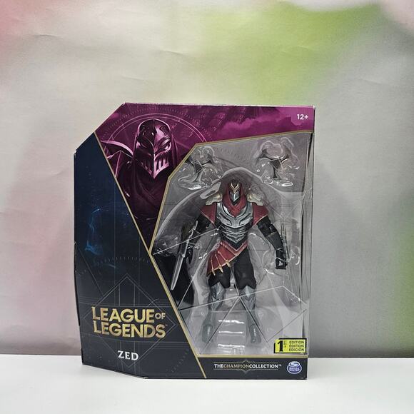 League of Legends 1st Edition 6-Inch Zed Collectible Figure Premium Details NWT - Picture 2 of 7